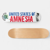Verenigde Staten van Amnesia / TST Skateboard (Horizontaal)