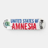 Verenigde Staten van Amnesia / TST Skateboard (Horizontaal)