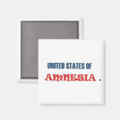 VERENIGDE STATEN VAN AMNESIË MAGNEET (Voorkant / Achterkant)