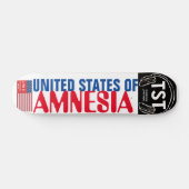 VERENIGDE STATEN VAN AMNESIE Skateboard, 7¾" Deck Persoonlijk Skateboard (Horizontaal)