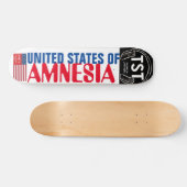 VERENIGDE STATEN VAN AMNESIE Skateboard, 7¾" Deck Persoonlijk Skateboard (Horizontaal)
