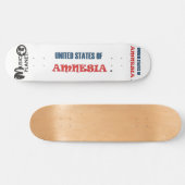 VERENIGDE STATEN VAN AMNESIE / TST Skateboard (Horizontaal)