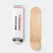 VERENIGDE STATEN VAN AMNESIE / TST Skateboard (Voorkant)