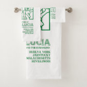 Verenigde Staten van Andalusië Bad Handdoek (Insitu)