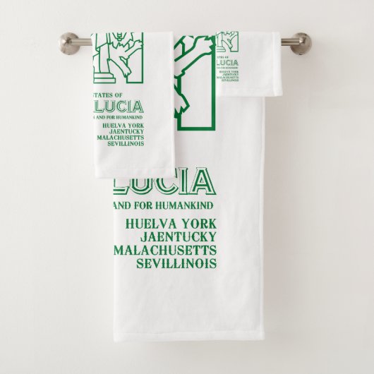 Verenigde Staten van Andalusië Bad Handdoek (Insitu)