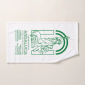 Verenigde Staten van Andalusië Bad Handdoek (Handdoek)