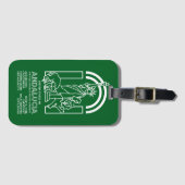 Verenigde Staten van Andalusië Bagagelabel (Voorkant (horizontaal))