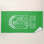 Verenigde Staten van Andalusië Strandlaken (Voorkant)