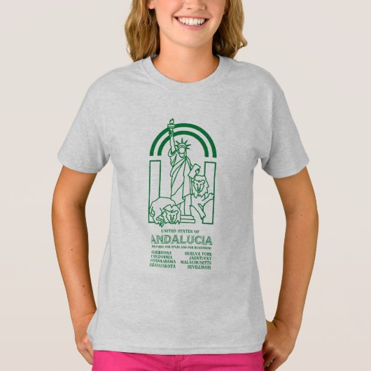 Verenigde Staten van Andalusië T-shirt (Voorkant)