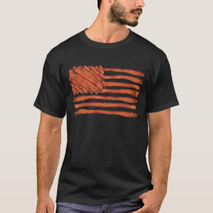 Verenigde Staten van Bacon Flag T-shirt
