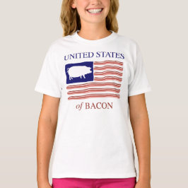 Verenigde Staten van Bacon T-shirt