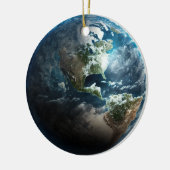 Verenigde Staten van de ruimte Keramisch Ornament (Links)