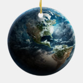 Verenigde Staten van de ruimte Keramisch Ornament (Achterkant)