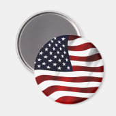 VERENIGDE STATEN VAN DE VLAG VAN AMERIKA MAGNEET (Voorkant / Achterkant)