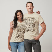 Verenigde Staten van Dieren T-shirt (Unisex)