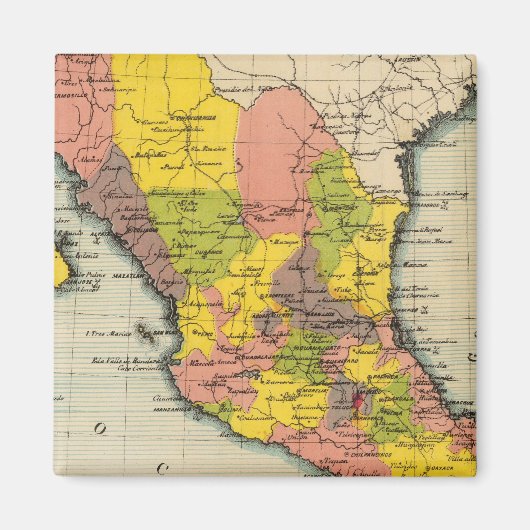 Verenigde Staten van Mexico 2 Magneet (Voorkant)