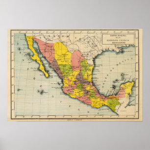 Verenigde Staten van Mexico 2 Poster