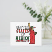 Verenigde Staten van Mexico Briefkaart (Staand voorkant)
