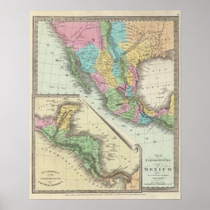 Verenigde Staten van Mexico Poster
