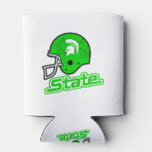 Verenigde Staten van Michigan Green White Blikjeskoeler (Achterkant)