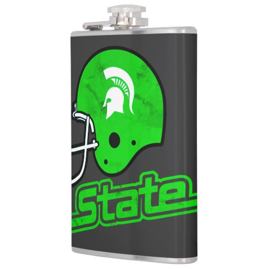 Verenigde Staten van Michigan Green White Heupfles (Links)