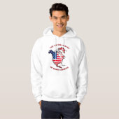 Verenigde Staten van Noord-Amerika Custom Text Hoodie