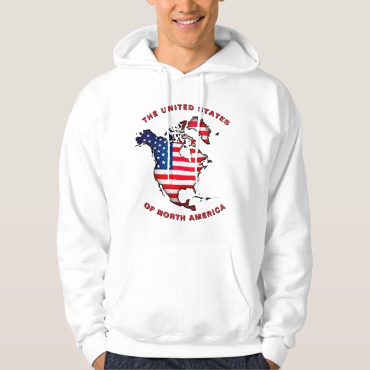 Verenigde Staten van Noord-Amerika Custom Text Hoodie