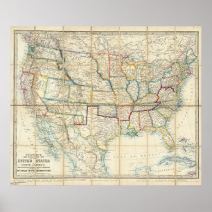 Verenigde Staten van Noord-Amerika Poster