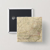 Verenigde Staten van Noord-Amerika Vierkante Button 5,1 Cm (Voorkant /achterkant)