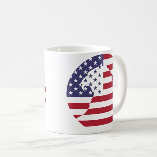 Verenigde Staten Verenigde Staten Bald Eagle Ameri Koffiemok (Voorkant rechts)