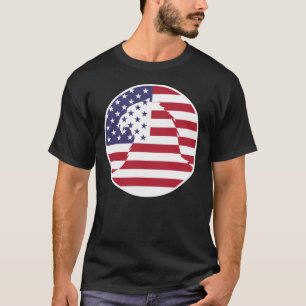 Verenigde Staten Verenigde Staten Bald Eagle Ameri T-shirt