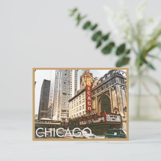 Verenigde Staten Verenigde Staten Illinois Travel Feestdagenkaart (Staand voorkant)