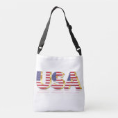 Verenigde Staten - Verenigde Staten - Vlag - Patri Crossbody Tas (Achterkant)