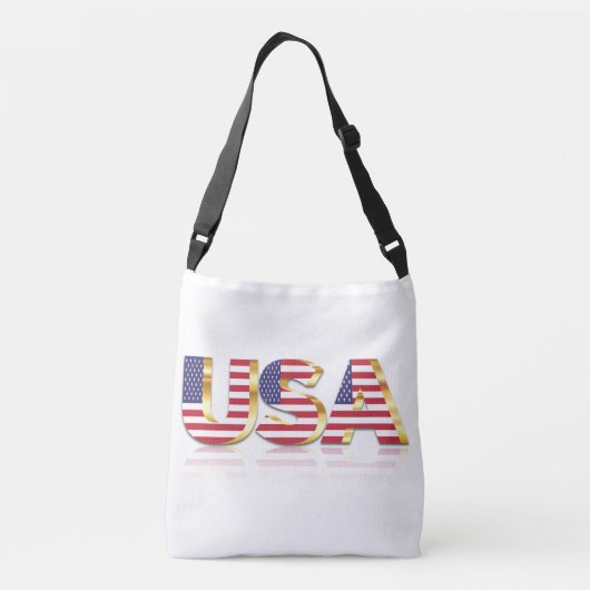 Verenigde Staten - Verenigde Staten - Vlag - Patri Crossbody Tas (Achterkant)