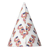 Verenigde Staten - Verenigde Staten - Vlag - Patri Feesthoedjes (Achterkant)