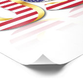 Verenigde Staten - Verenigde Staten - Vlag - Patri Foto Afdruk (Hoek)