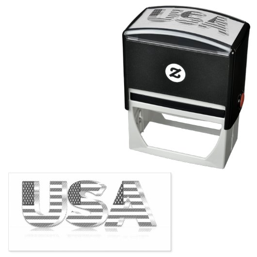 Verenigde Staten - Verenigde Staten - Vlag - Patri Zelfinktende Stempel (In situ)