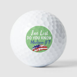 Verenigde Staten verloren Golfer Funny Golfballen