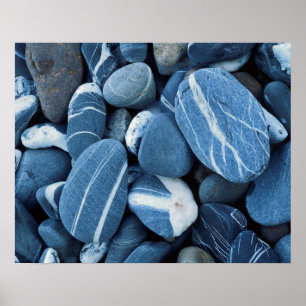 Verenigde Staten, Vermont, ChamPlain, Stones Poster