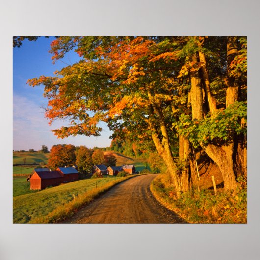 Verenigde Staten, Vermont, South Woodstock Poster (Voorkant)