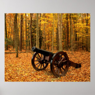 Verenigde Staten, Virginia, koloniaal nationaal hi Poster