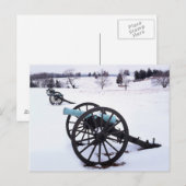 Verenigde Staten, Virginia, Manassas National Batt Briefkaart (Voorkant / Achterkant)