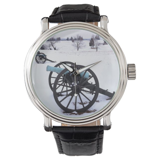 Verenigde Staten, Virginia, Manassas National Batt Horloge (Voorkant)