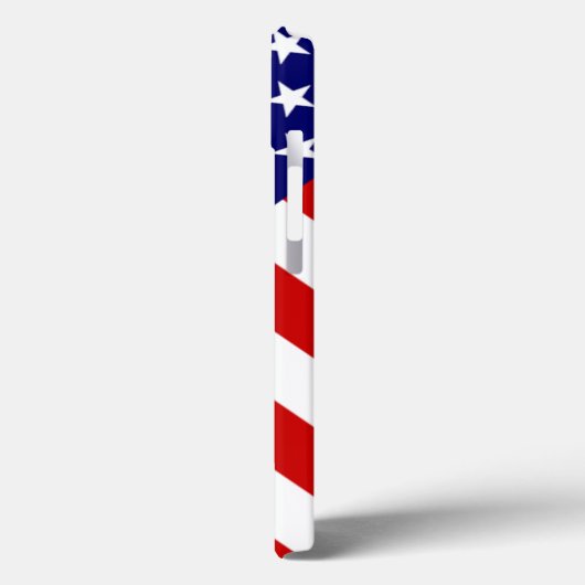 Verenigde Staten Vlag afkorting Case-Mate iPhone Case (Achterkant / Links)