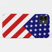 Verenigde Staten Vlag afkorting Case-Mate iPhone Case (Achterkant (horizontaal))