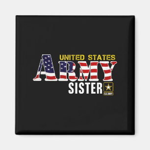 Verenigde Staten Vlag Amerikaanse Leger Zus Vetera Magneet