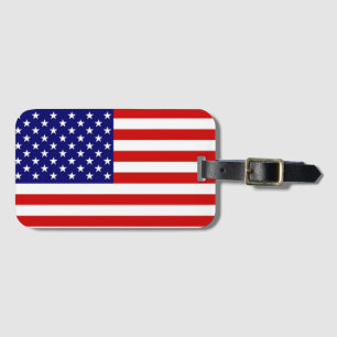 Verenigde Staten Vlag bc ltcnt Bagagelabel