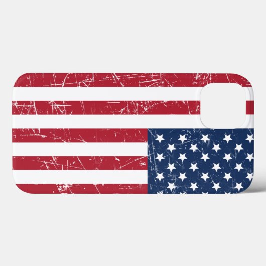 Verenigde Staten - vlag Case-Mate iPhone Case (Achterkant (horizontaal))