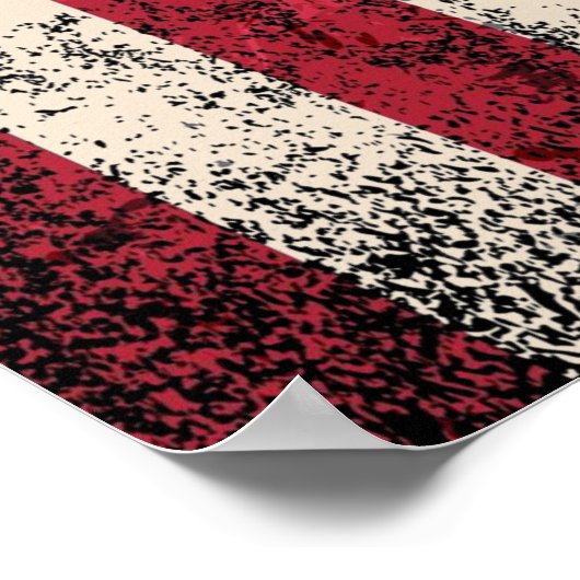  Verenigde Staten vlag Christelijk Poster (Hoek)