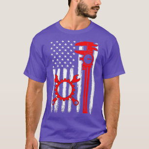 Verenigde Staten vlag Cnc-machinist Cadeaubon T-shirt